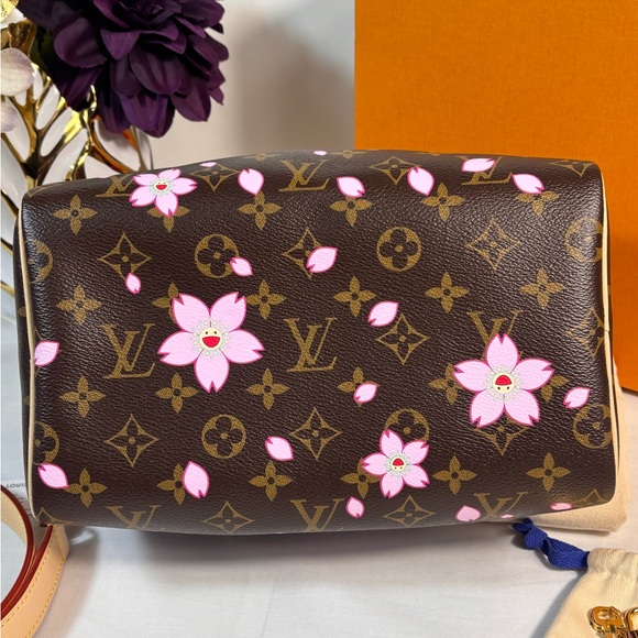 New Louis Vuitton TM Speedy Bandouliere Cherry Blossoms SOLD - Picture 10 of 16